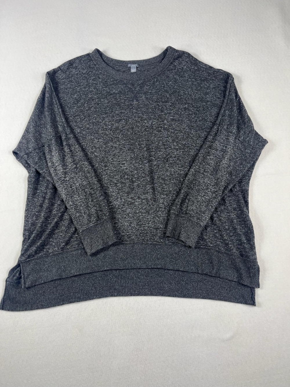 Aerie Dark Gray Oversized Sweatshirt Size Large Comfy Lounge